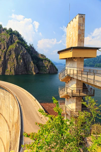 Vidraru dam, Făgăraş bergen, Rumänien — Stockfoto