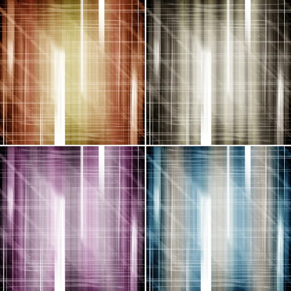Set of abstract color backgrounds — Stock Photo, Image