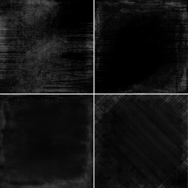 Conjunto de fondo oscuro, ilustración —  Fotos de Stock