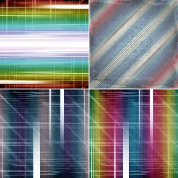 Набір абстрактних кольорових фонів — стокове фото