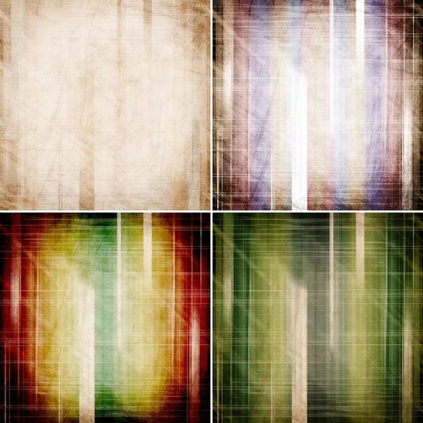 Set of abstract color backgrounds — Stock Photo, Image