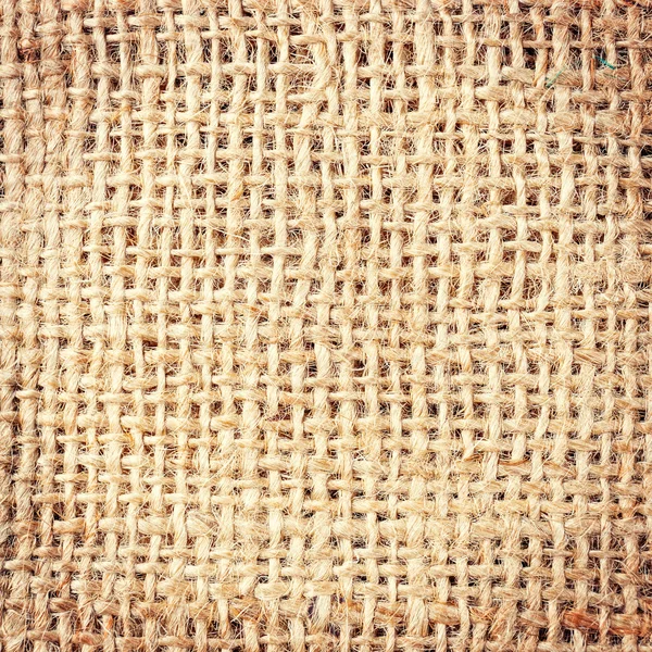 Contexte de la toile de jute froissée — Photo