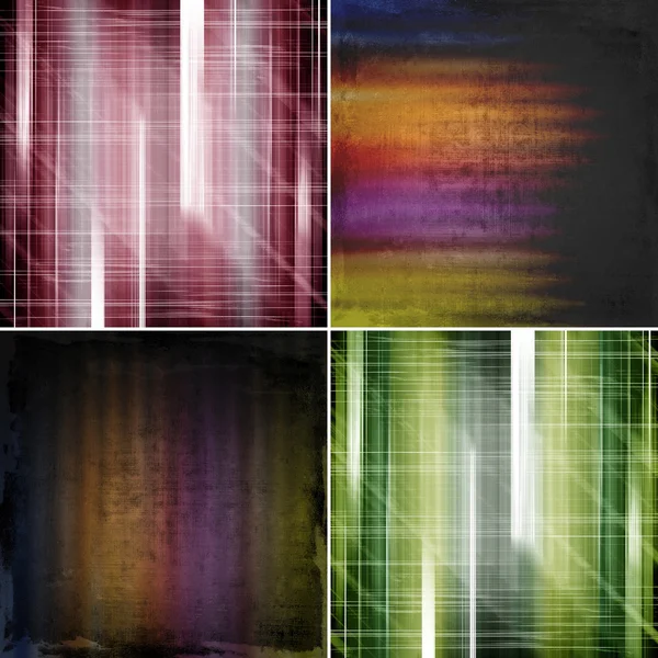 Set of abstract color backgrounds — Stock Photo, Image