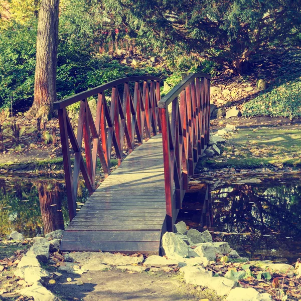 small bridge in the park