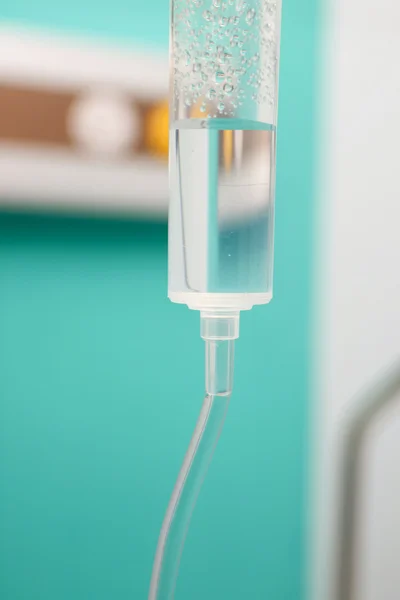 Drip in a hospital, close up — Stock Photo, Image