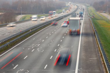 Otoyolda trafik