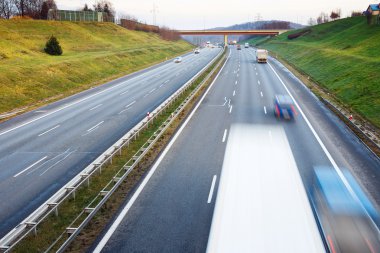 Otoyolda trafik