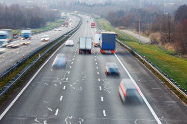Otoyolda trafik