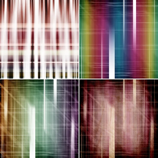 Set of abstract color backgrounds — Stock Photo, Image