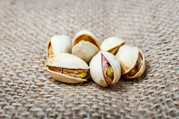 Close up of pistachio nuts — Stock Photo, Image