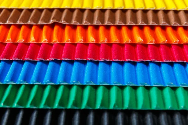 Colorful cardboard texture — Stock Photo, Image