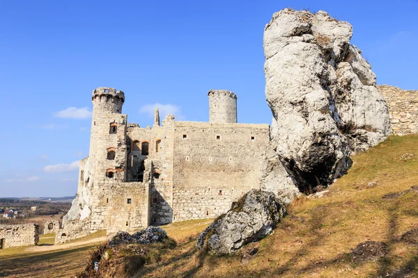 Ogrodzieniec castle, Polsko. — Stock fotografie