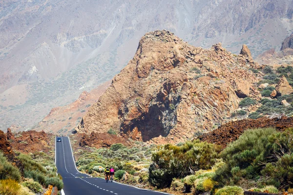 Highland highway på Teneriffa, Kanarieöarna, Spanien — Stockfoto