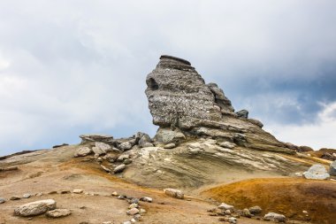 Sphinx - Geomorphologic kayalık yapılar Bucegi Dağları, Romanya