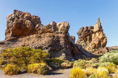 Roques de Garcia, Teide Milli Parkı, Tenerife, Kanarya Adaları, İspanya