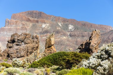 Roques de Garcia, Teide Milli Parkı, Tenerife, Kanarya Adaları, İspanya