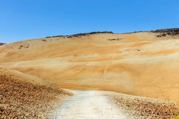 Bombas volcánicas en Montana Blanca, Parque Nacional del Teide, Tenerife, Islas Canarias, España — Foto de Stock