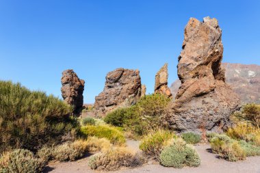 Roques de Garcia, Teide Milli Parkı, Tenerife, Kanarya Adaları, İspanya