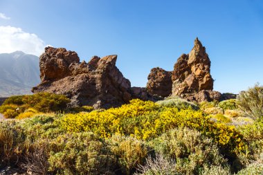 Roques de Garcia, Teide Milli Parkı, Tenerife, Kanarya Adaları, İspanya