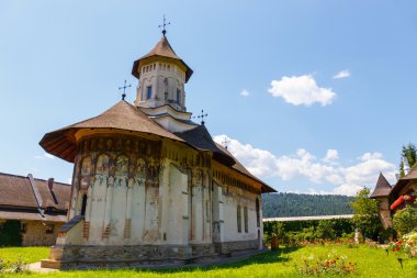 Moldovita Manastırı Vatra Moldovitei, Suceava County, Moldovya, Romanya komün içinde yer alan bir Romanya Ortodoks Manastırı olduğunu