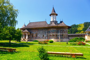 Sucevita Manastırı Sucevitai, Suceava County, Moldovya, Romanya komün içinde yer alan bir Romanya Ortodoks Manastırı olduğunu