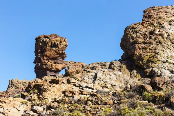 Roques de Garcia, Teide National Park, Teneriffa, Kanarieöarna, Spanien — Stockfoto