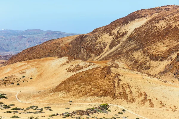 Bombas volcánicas en Montana Blanca, Parque Nacional del Teide, Tenerife, Islas Canarias, España — Foto de Stock