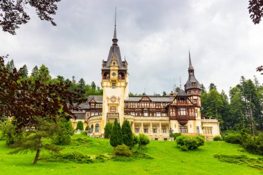 Peles Kalesi, Sinaia, Romanya 