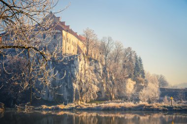 Benedictine abbey içinde Tyniec, Krakov, Polonya