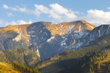 Görünüm Belianske Tatra Dağları, Slovakya