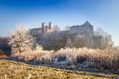 Benedictine abbey içinde Tyniec, Krakov, Polonya