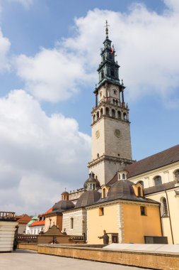 Jasna Gora sığınak içinde Çestohova, Polonya