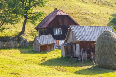 Romanya Apuseni Dağları'nın peyzaj