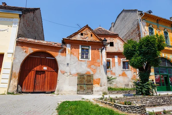 Medias, Roumanie, 08 JUILLET 2015 : Centre historique de Medias, ville médiévale de Transylvanie, Roumanie — Photo