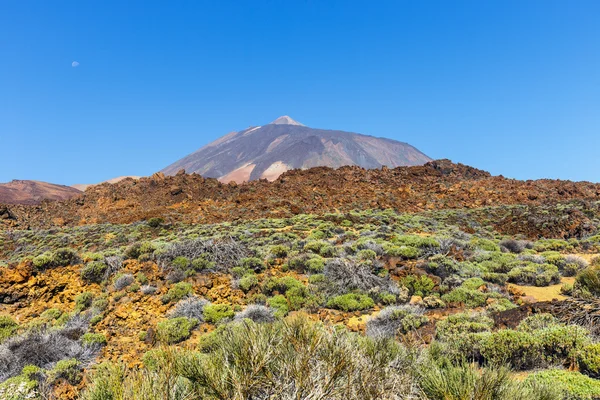 Vista del Volcán El Teide en Tenerife, Islas Canarias, España — Foto de Stock