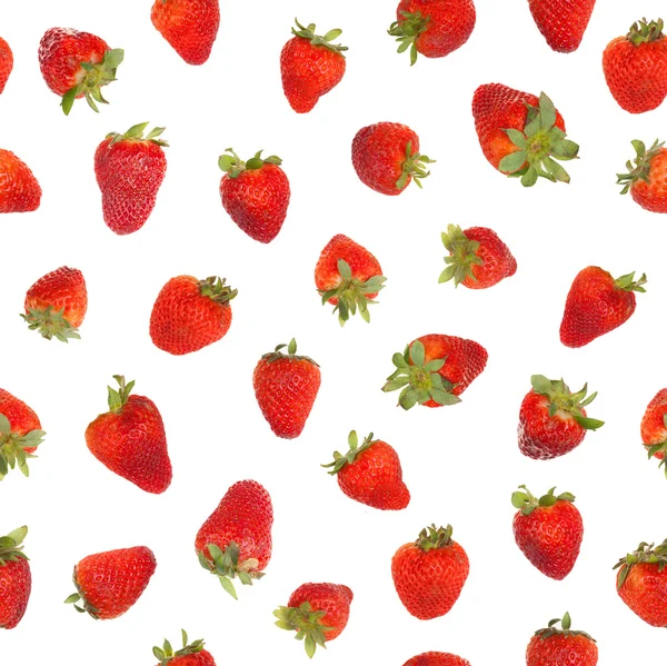 원활한 딸기 패턴. — 스톡 사진