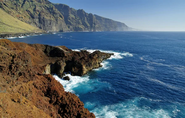Punta de teno, Teneriffa, Kanarieöarna, Spanien — Stockfoto