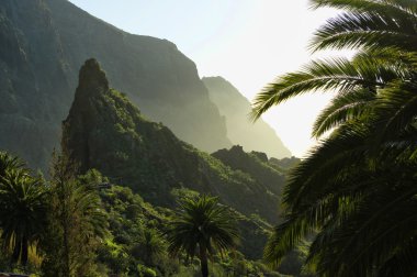 Tenerife 'deki Masca köyü, Kanarya adaları, İspanya