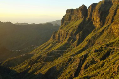 Tenerife 'deki Masca köyü, Kanarya adaları, İspanya