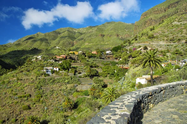 Umgebung des Masca-Dorfes auf Teneriffa, Kanarische Inseln, Spanien — Stockfoto