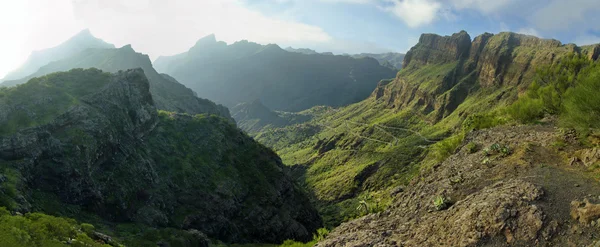 Aldeia de Masca em Tenerife, Ilhas Canárias, Espanha — Fotografia de Stock