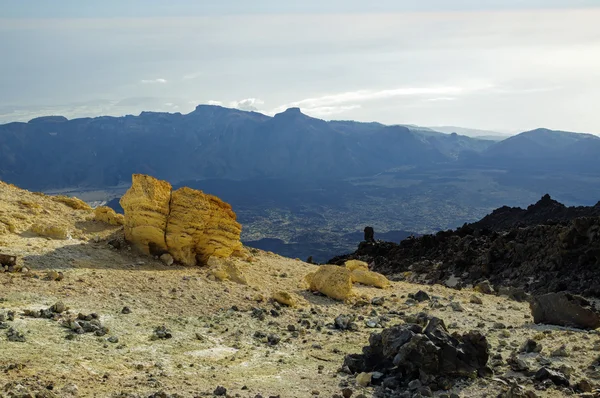 Parque Nacional El Teide, Tenerife, Ilhas Canárias, Espanha — Fotografia de Stock