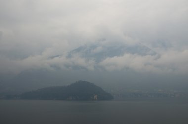 Lake Como, Bellagio İtalya görünümünü