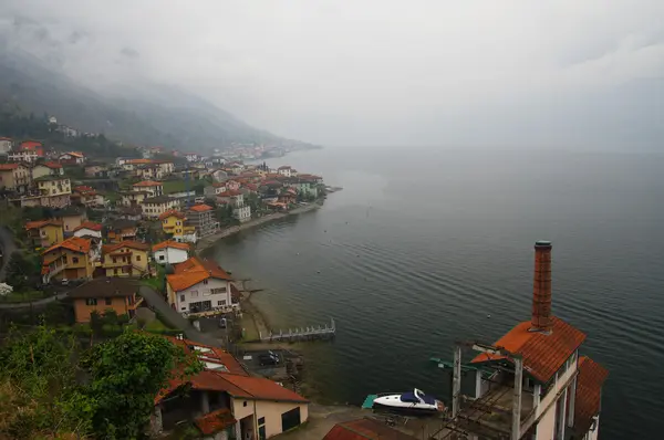 A vista do Lago de Como, Bellagio Itália — Fotografia de Stock