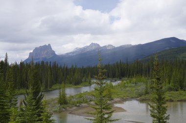 Banff Ulusal Parkı, Alberta, Kanada.