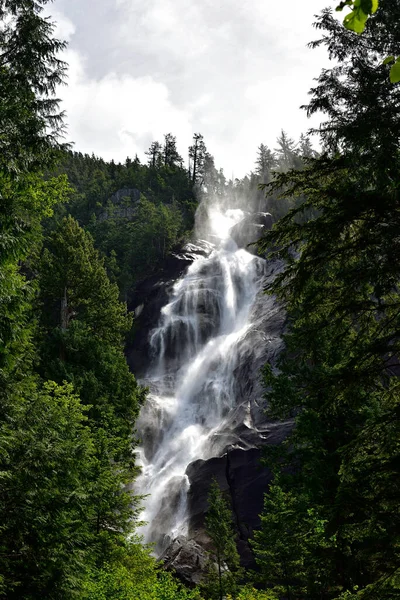 Shannon Falls Squamish British Columbia Canada — Stock Photo, Image