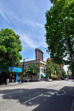 VANCOUVER, BC, CANADA, HAZİRAN 01, 2019: Vancouver, İ.Ö.