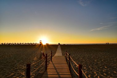 Spiaggia di Piscinas plajı Arbus, Sardinya, İtalya