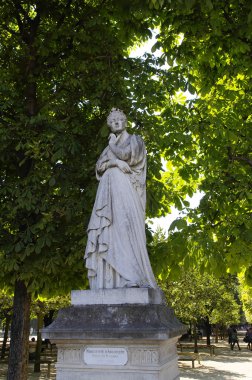 marguerite d'angouleme heykeli luxembur Bahçe, paris, france bilinen marguerite de navarre