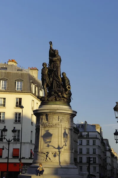 The Place Clichy, Paris, France — Stock Photo, Image